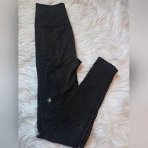 Lululemon Black Tight Leggings Xs 2